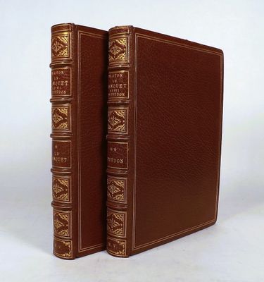 Platon - Le Banquet et Phédon en Édition de Luxe - Photo 1