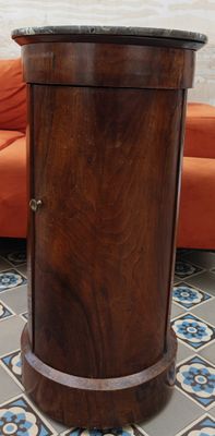 Meuble SOMNO Louis Philippe hauteur 78, diamètre marbre 39 e…