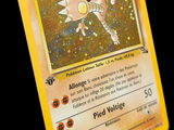 une carte Pokémon sur laquelle figure l'image d'un personnage Pokémon
