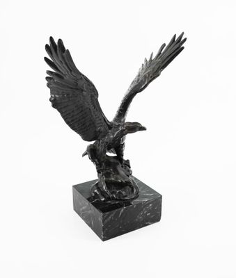 F. XAU (XXe s.) « Liberty » Epreuve en bronze représentant u…
