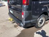 a van that is parked in a parking lot