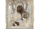 une icône représentant la Vierge Marie et l'Enfant Jésus