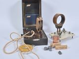 a small box with a bunch of items in it