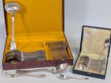a box with a set of silverware in it