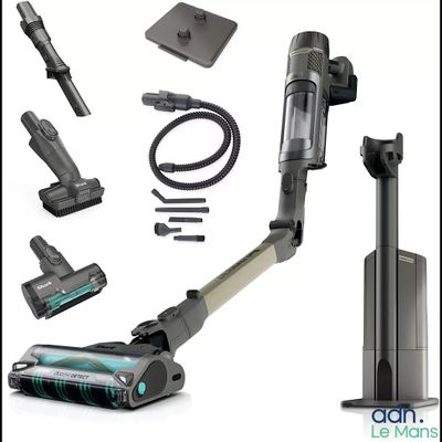 many different types of vacuums and accessories on the table