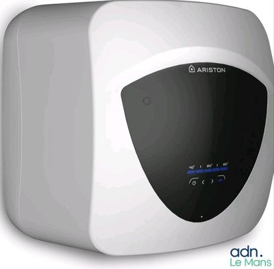 an image of a white and black air purifier on a white background