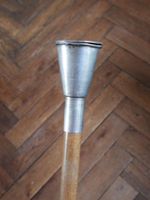CANNE en bois naturel teinté à pommeau en argent 800/1000° c… (photo 4)