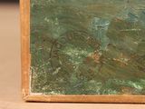 a picture of a picture of a painting on a table