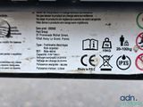 a close up of a sign on the side of a bus