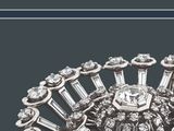 an image of a brochure with a lot of diamonds on it