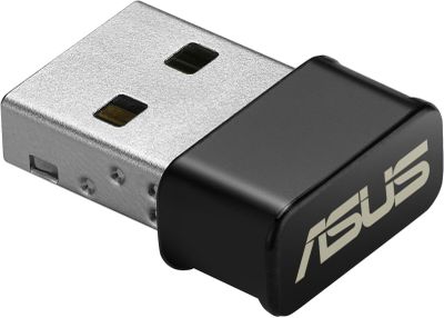 a close up of a usb stick with the word asus on it