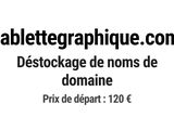 a black and white photo of a laptop with the words tablete graphique com