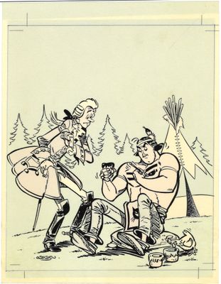 ALBERT UDERZO (1927-2020). Oumpah-Pah.
