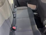 a black seat in the back of a car