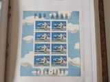 a picture of a book with a picture of a plane on it