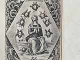 an old book with a picture of a woman sitting on a bench