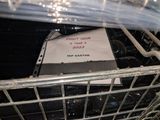a picture of a piece of paper that is in an oven