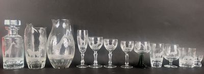 Rowland WARD pour la Cristallerie MOSER de KARLOVY VARY (Boh…