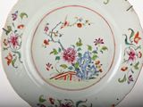 two plates that have different designs on them