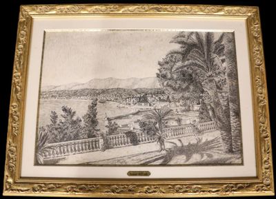 Fernand MAILLAUD (1862-1948) Nice, la baie des anges - Photo 1