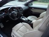 the interior of a car is clean and ready to be driven
