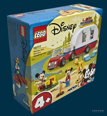 Ensemble Lego Disney Mickey Mouse et la caravane de Mickey, présenté dans une boîte