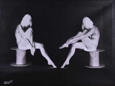 Xavier COLIN (1959-2024) Duo 2, 2021 Tirage numérique sur to…