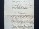 a black and white photo of a letter from a man