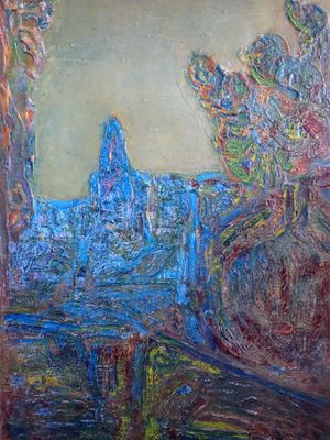 L.D. BJORN [Dr Louis DONNET, dit] (1907-1989), paysage oniri…