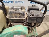 a small engine that is sitting on the ground