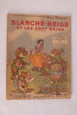 La bande dessinée française « Blanche-Neige et les sept nains » de Walt