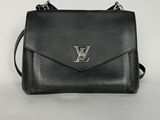 Sac à bandoulière Louis Vu Vu en cuir noir
