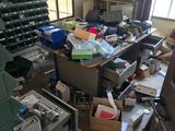 a cluttered room with a lot of clutter and boxes