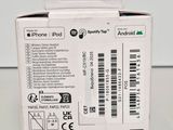 packaging of a white box with a barcode on the side of it