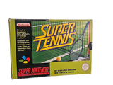une boîte sur laquelle sont représentés une raquette de tennis et une balle de tennis