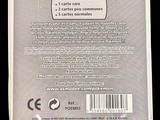 a label on the back of a package of toothpaste