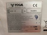 a label on the back of a refrigerator that says fogal