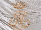 a white sheet with a picture of a crown on it