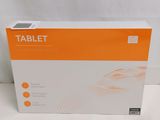 the box of the tablet is open and ready to be used