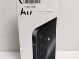 the back of a black box with a barcode on it