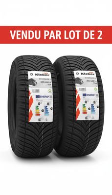 Lot de 2 - KLEBER - Pneu toutes saisons - QUADRAXER 3 205/60…