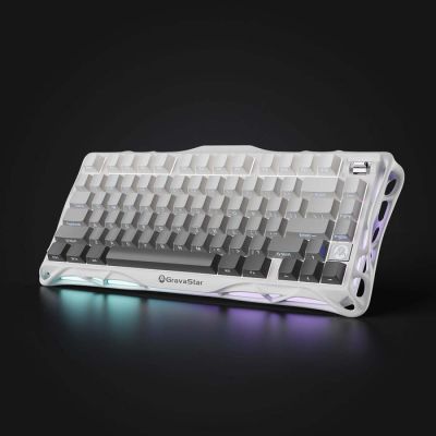 une image représentant un clavier d'ordinateur dont certaines touches sont lumineuses