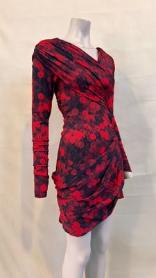 a red and black dress on a mannequin mannequin mannequin mannequin mannequin mannequin mannequin mannequin mann