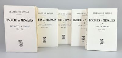 six books on a table with a gray background and a white background