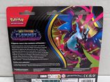 the back of a box with a picture of a pokemon figure