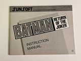 batman return of the joker instruction manual