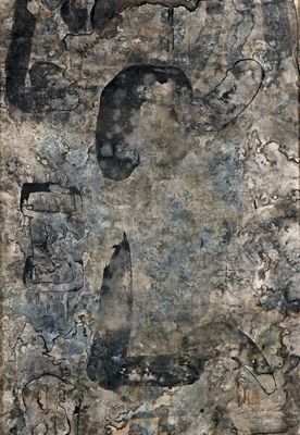 une image représentant un tableau où l'on voit un homme avec un oiseau sur la tête