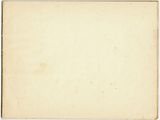 an old book with a blank page on a white background