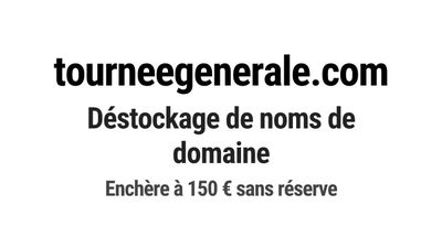 Nom de domaine tourneegenerale.