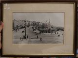 a picture of a black and white picture of a city